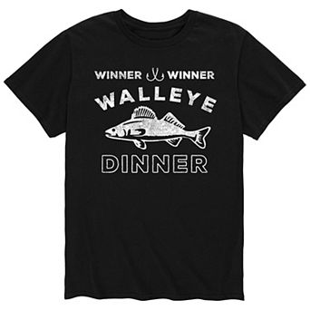 Men's Winner Winner Walleye Dinner Tee