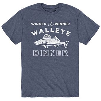 Men's Winner Winner Walleye Dinner Tee