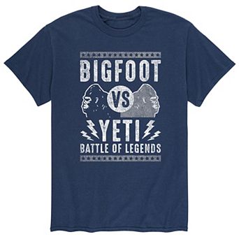 Men's Bigfoot Vs Yeti Tee