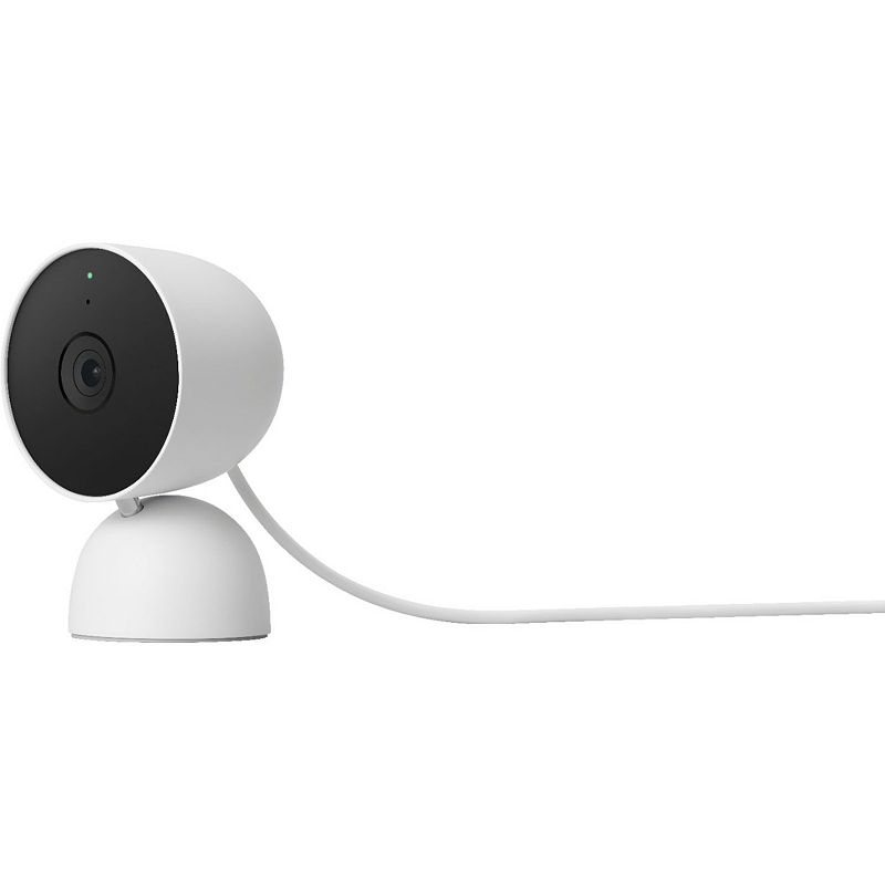 Google Nest Cam Indoor Security Camera (Wired), White