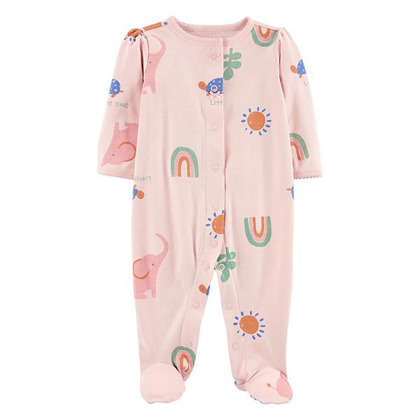 Baby Girl Carter's Doodle SnapUp Sleep & Play