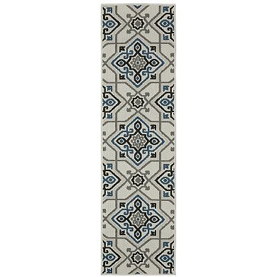 StyleHaven Trevor Botanical Leaf Indoor Outdoor Rug