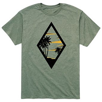 Men's Diamond Beach Scene Tee