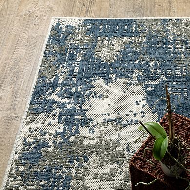 StyleHaven Trevor Traditional Border Indoor Outdoor Rug
