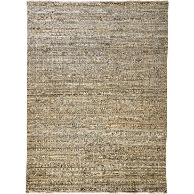 Weave & Wander Eckhart Kylan Rug, Brown, 8X10 Ft