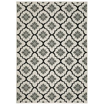 StyleHaven Trevor Distressed Lines Indoor Outdoor Rug