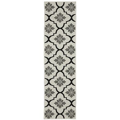StyleHaven Trevor Distressed Lines Indoor Outdoor Rug