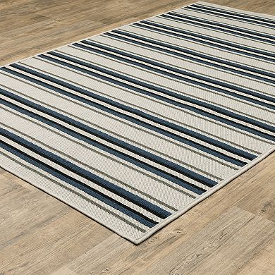 StyleHaven Trevor Diamond Lattice Indoor Outdoor Rug