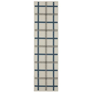 StyleHaven Trevor Floral Lattice Indoor Outdoor Rug