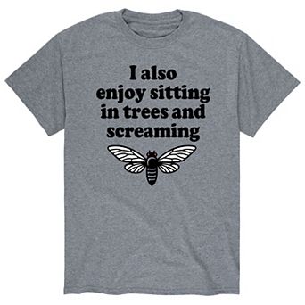 Men's Sitting In Trees Screaming Tee