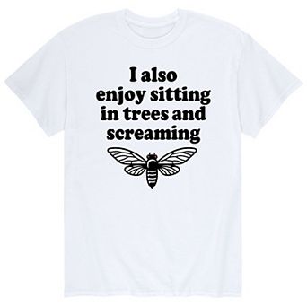 Men's Sitting In Trees Screaming Tee