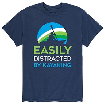 Men's Easily Distracted Kayak Tee