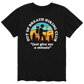 Men's Out Of Breath Hiking Club Tee