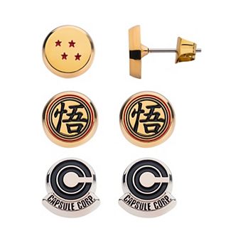 Dragon Ball Z Stud Earring Set