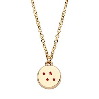 Dragon Ball Z 4 Star Pendant Necklace