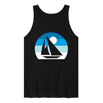 Men's Sailing Sailing Sunset Tank Top