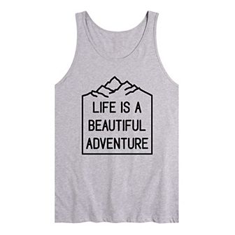 Men's Life Beautiful Adventure Tank Top
