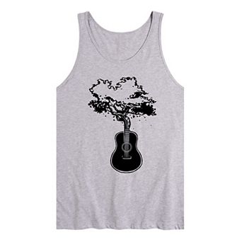 Men's Guitar Neck Tree Tank Top