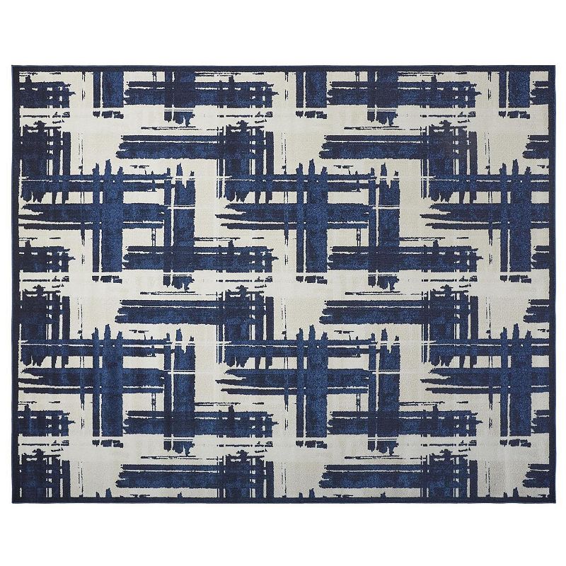 Weave & Wander Meera Tyrone Rug, Beig/Green, 5X8 Ft