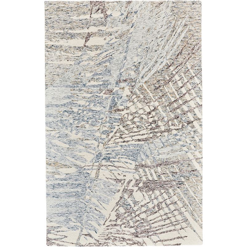 Weave & Wander Veran Jovanny Rug, Blue, 8X10 Ft