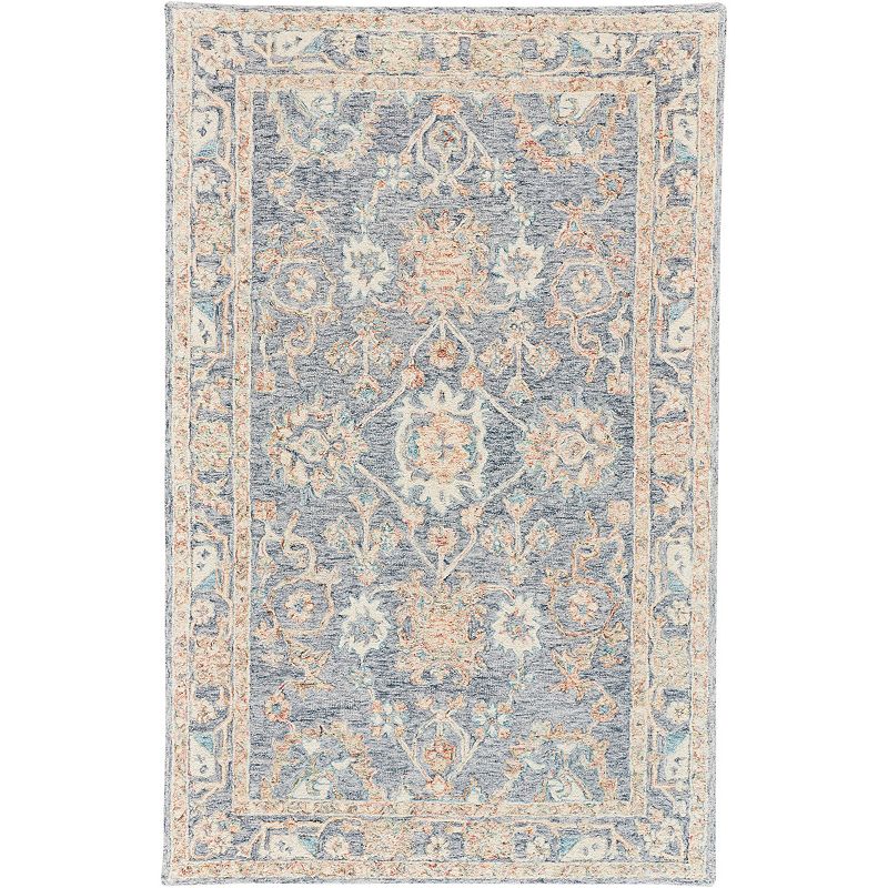 Weave & Wander Veran Eduardo Rug, Blue, 8X10 Ft