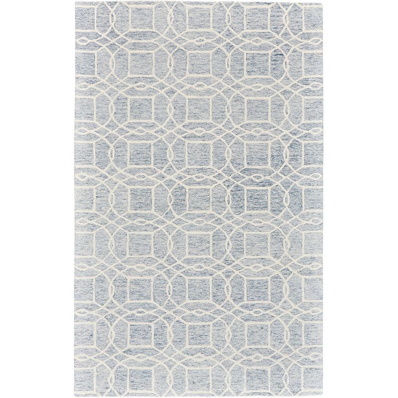 Weave & Wander Veran Veronica Rug, Grey, 5X8 Ft
