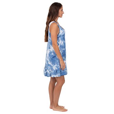 Women's Portocruz Ruffle-Hem Swim Cover-Up Dress