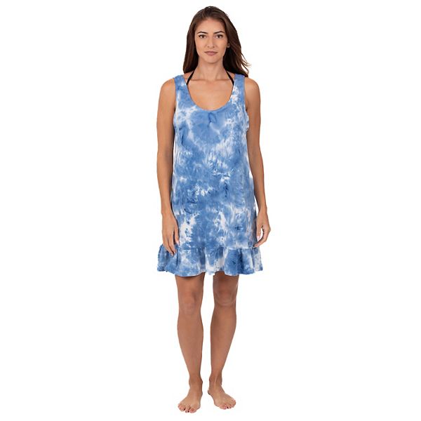 Women's Portocruz RuffleHem Swim CoverUp Dress