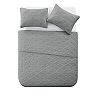 VCNY Home Circle Textured Cotton Quilt Set with Shams