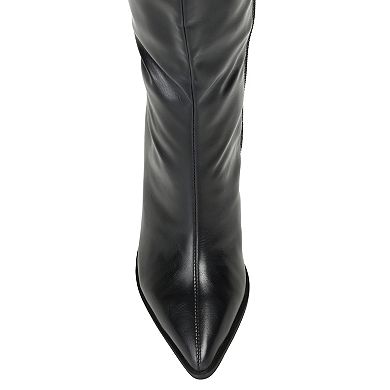 Journee Daria Tru Comfort Foam™ Women's Knee-High Western Boots