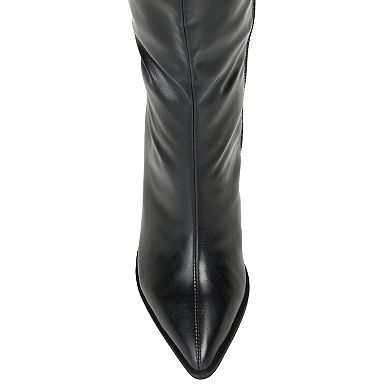 Journee Collection Daria Tru Comfort Foam™ Women's Knee-High Western Boots