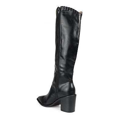 Journee Collection Daria Tru Comfort Foam™ Women's Knee-High Western Boots