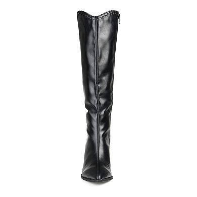 Journee Daria Tru Comfort Foam™ Women's Knee-High Western Boots