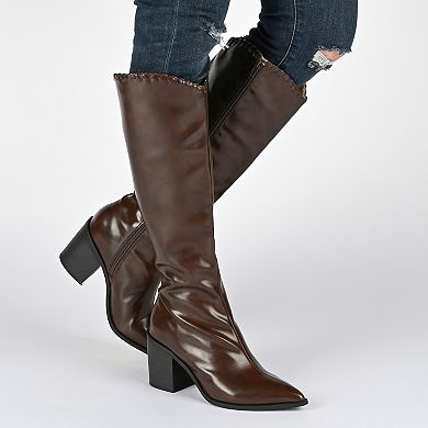 Journee Collection Daria Tru Comfort Foam™ Women's Knee-High Western Boots