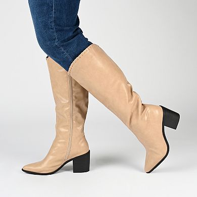 Journee Daria Tru Comfort Foam™ Women's Knee-High Western Boots