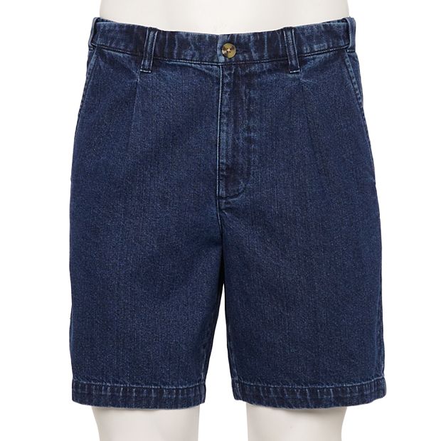 Croft and barrow store mens denim shorts