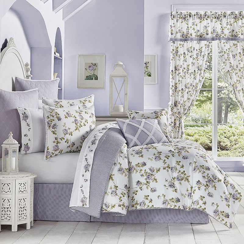 37949256 Royal Court Rosemary California Comforter Set, Pur sku 37949256