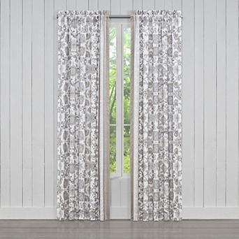 Royal Court Chelsea Grey 84 in Window Panel Pair