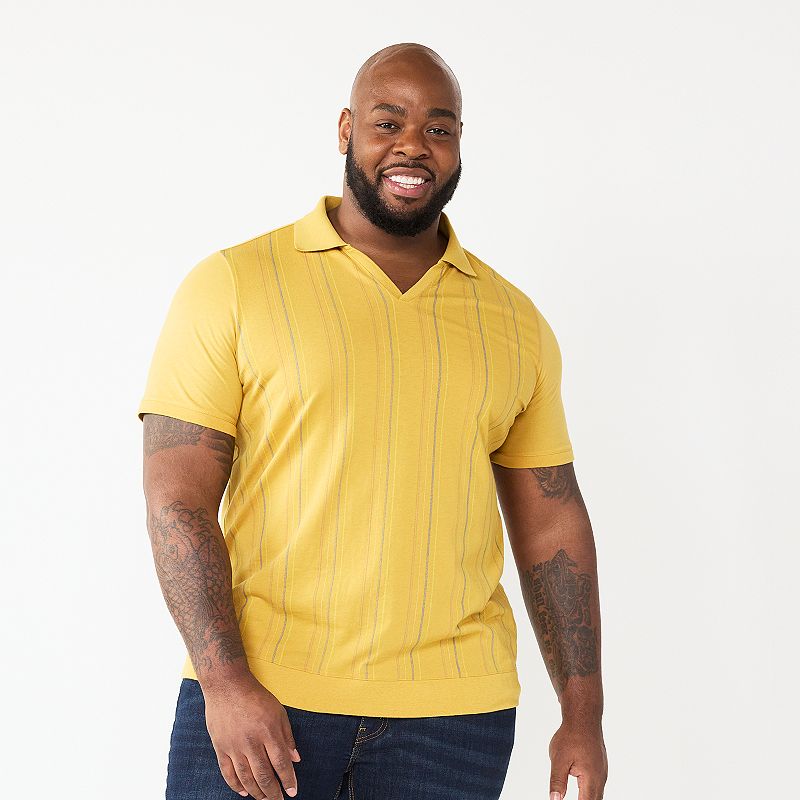 63999792 Big Tall Apt. 9 Premier Flex Polo Mens Size L
