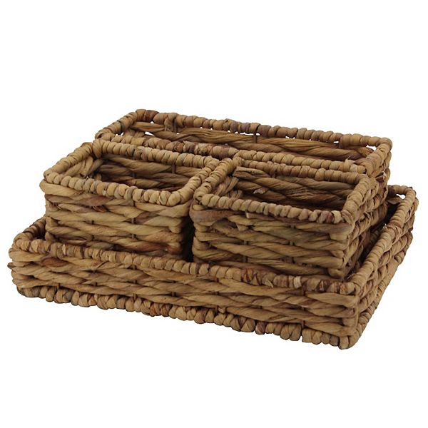 Sonoma Goods For Life® Wicker Vanity Set - Brown