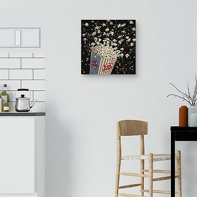 Masterpiece Cinema Popcorn Canvas Wall Art