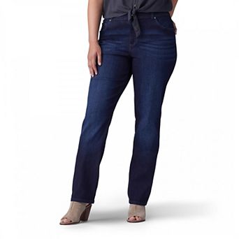Plus Size Lee® Relaxed Fit Straight Leg Jeans