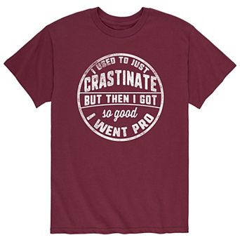 Men's Used To Just Crastinate Tee