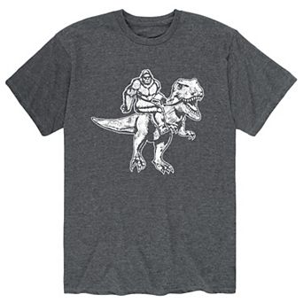 Men's Bigfoot Riding T-Rex Tee