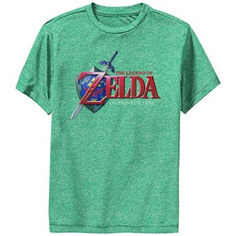 Boys 6-20 Nintendo Zelda Ocarina of Time Classic Logo Graphic Tee