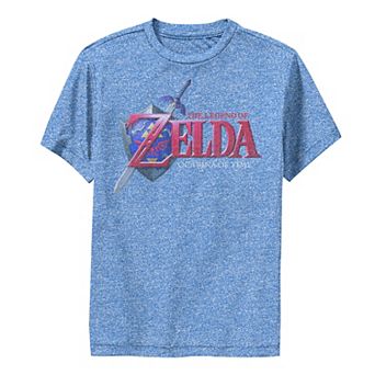 Boys 6-20 Nintendo Zelda Ocarina of Time Classic Logo Graphic Tee