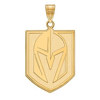 LogoArt Sterling Silver Las Vegas Golden Knights Extra Large Pendant