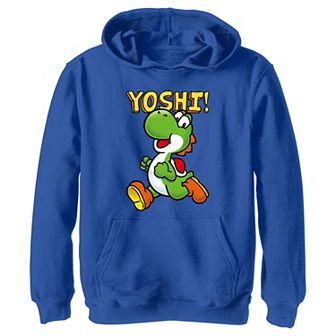 Boys 8-20 Nintendo Yoshi! Action Portrait Hoodie