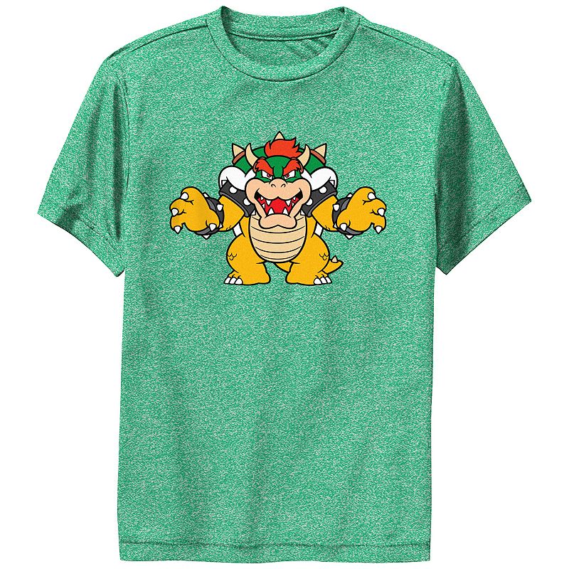 Boys 6-20 Super Mario Bowser Portrait Logo Graphic Tee, Boy's, 