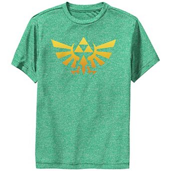 Boys 8-20 The Legend Of Zelda Tri-Force Gradient Logo Graphic Tee